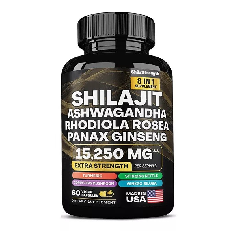 Shilajit Multivitamin (Turmeric, Ashwagandha, Ginger